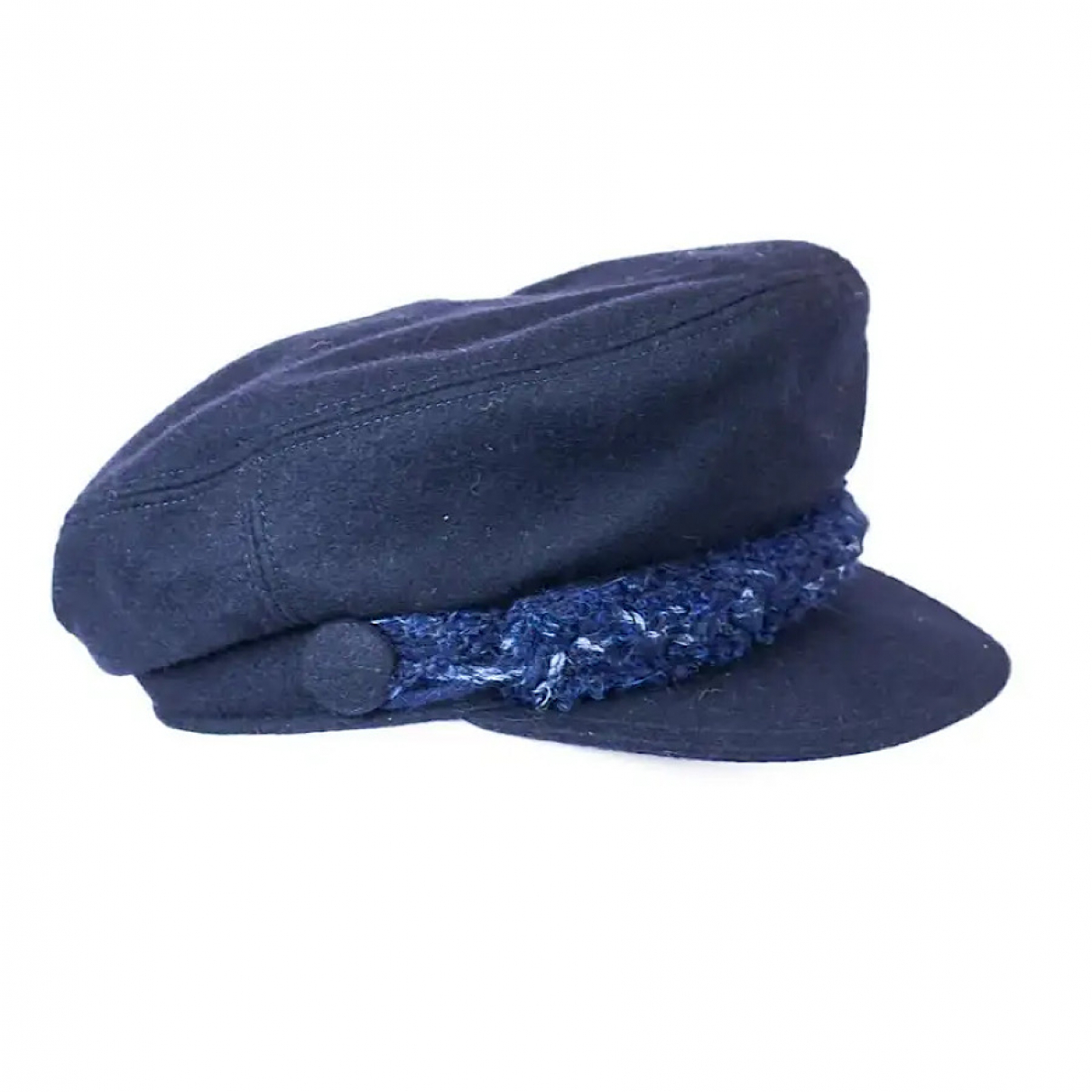 Wool beret Chanel Blue size M 
